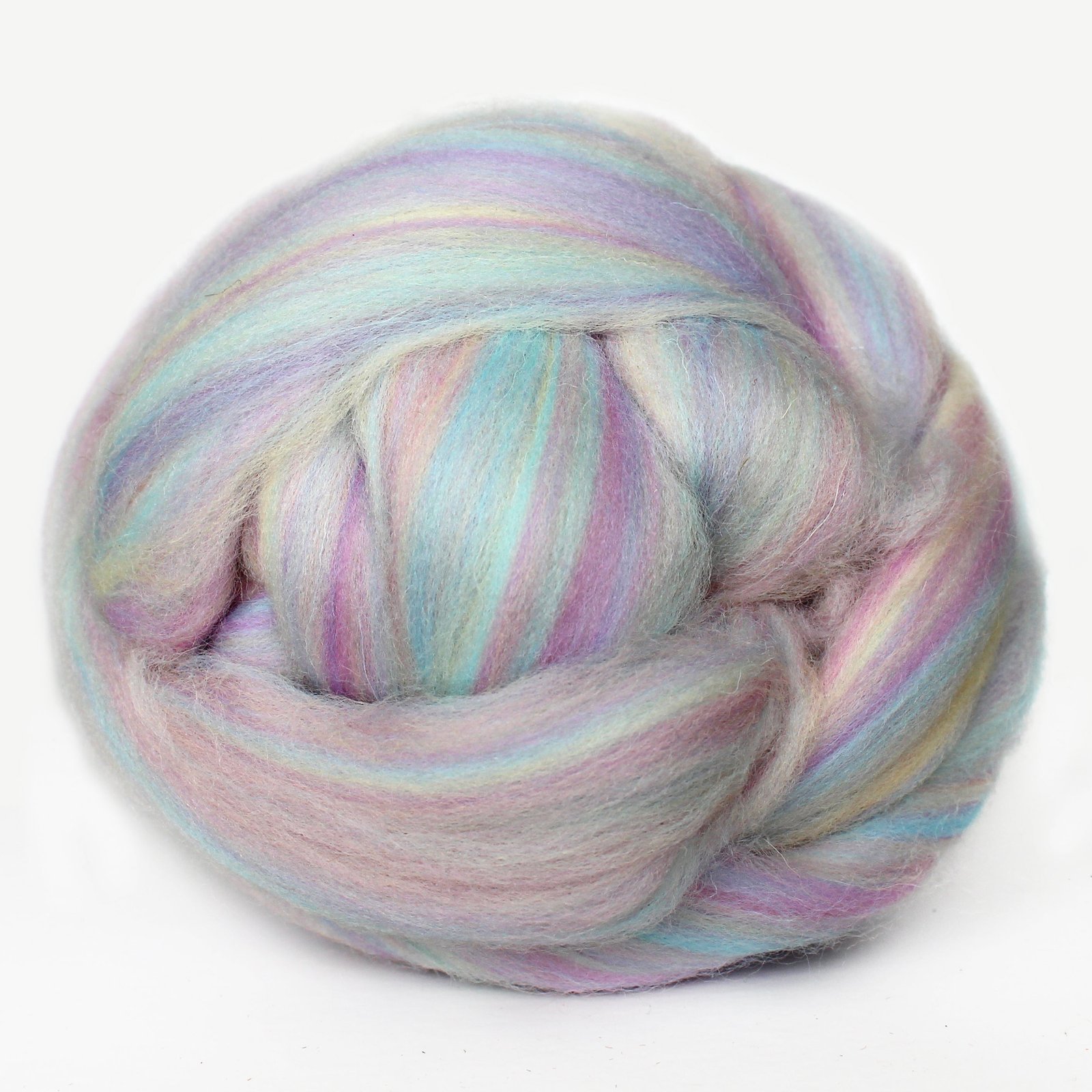 MERINO WOOL ROVING IRIDESCENT