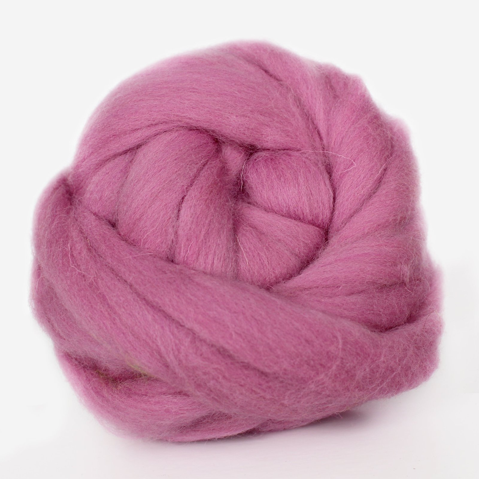 MERINO WOOL ROVING AMARANTH 2