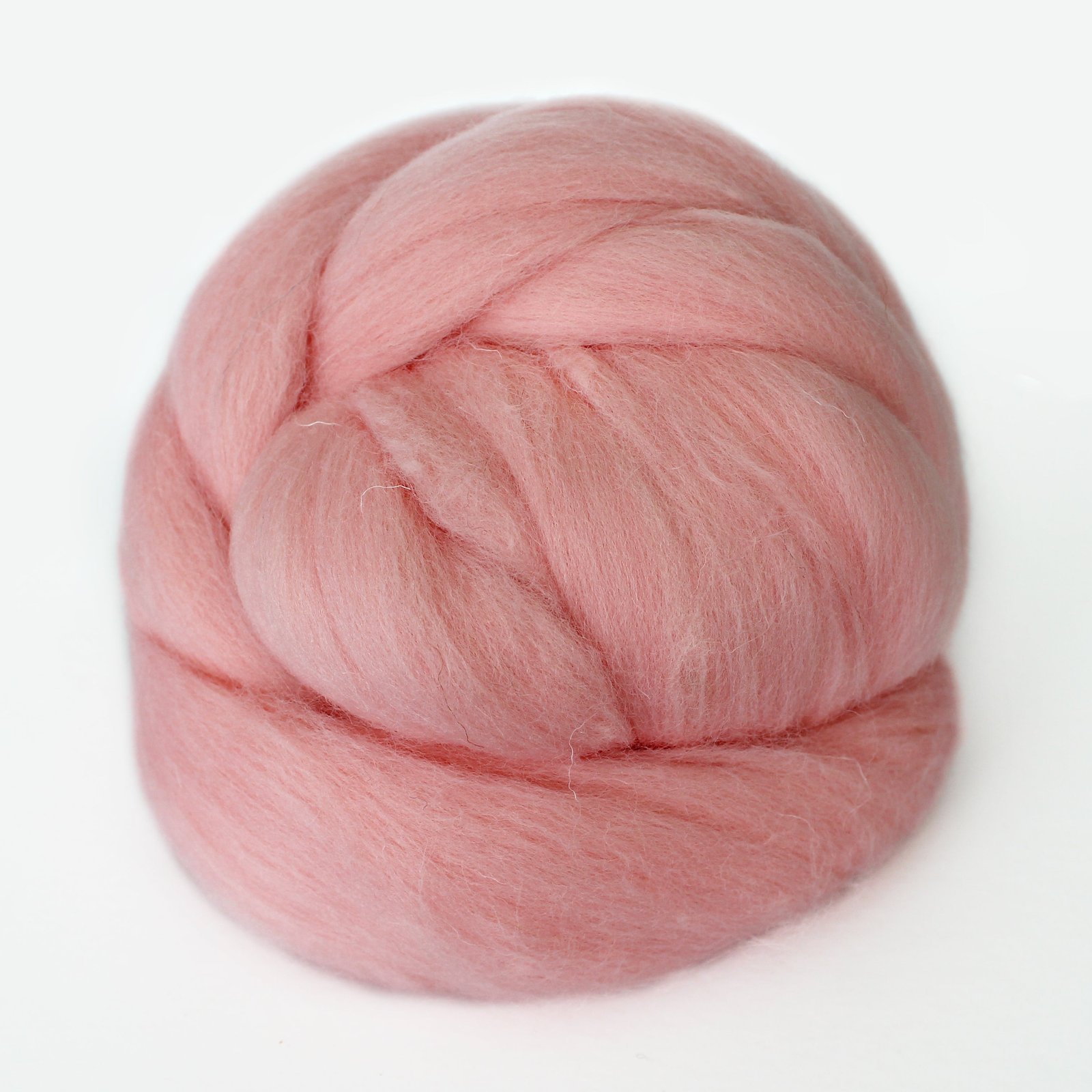 MERINO WOOL ROVING APRICOT