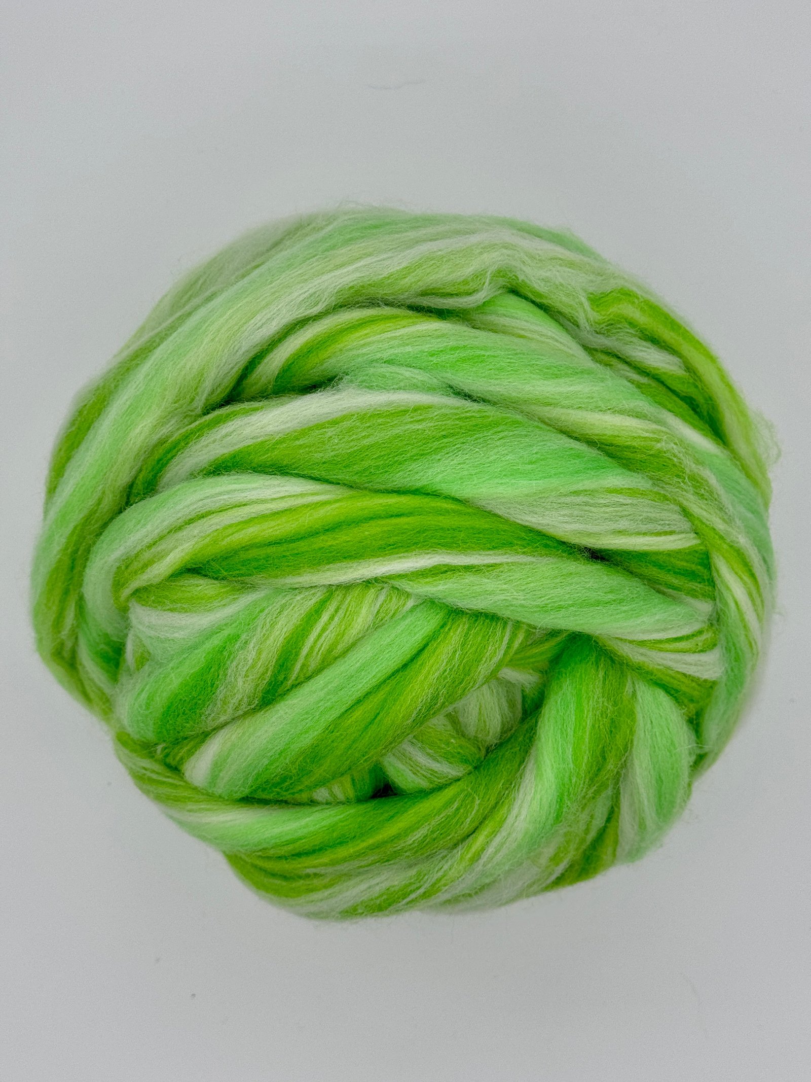 COLOR BLENDS MERINO WOOL ROVING A1 BURGEEN