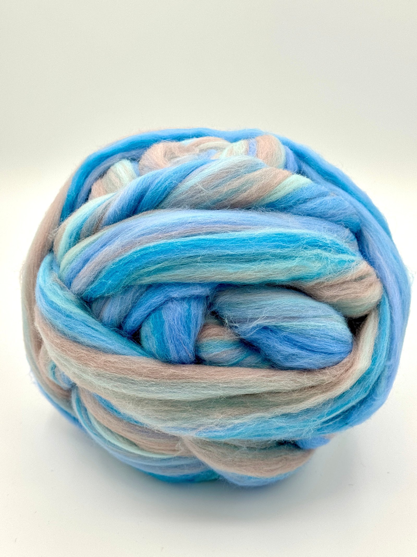 COLOR BLENDS MERINO WOOL ROVING FIBERS A5