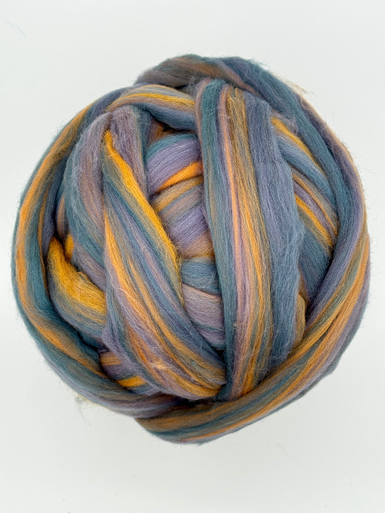 COLOR BLENDS MERINO WOOL ROVING FIBERS A9 SPACE