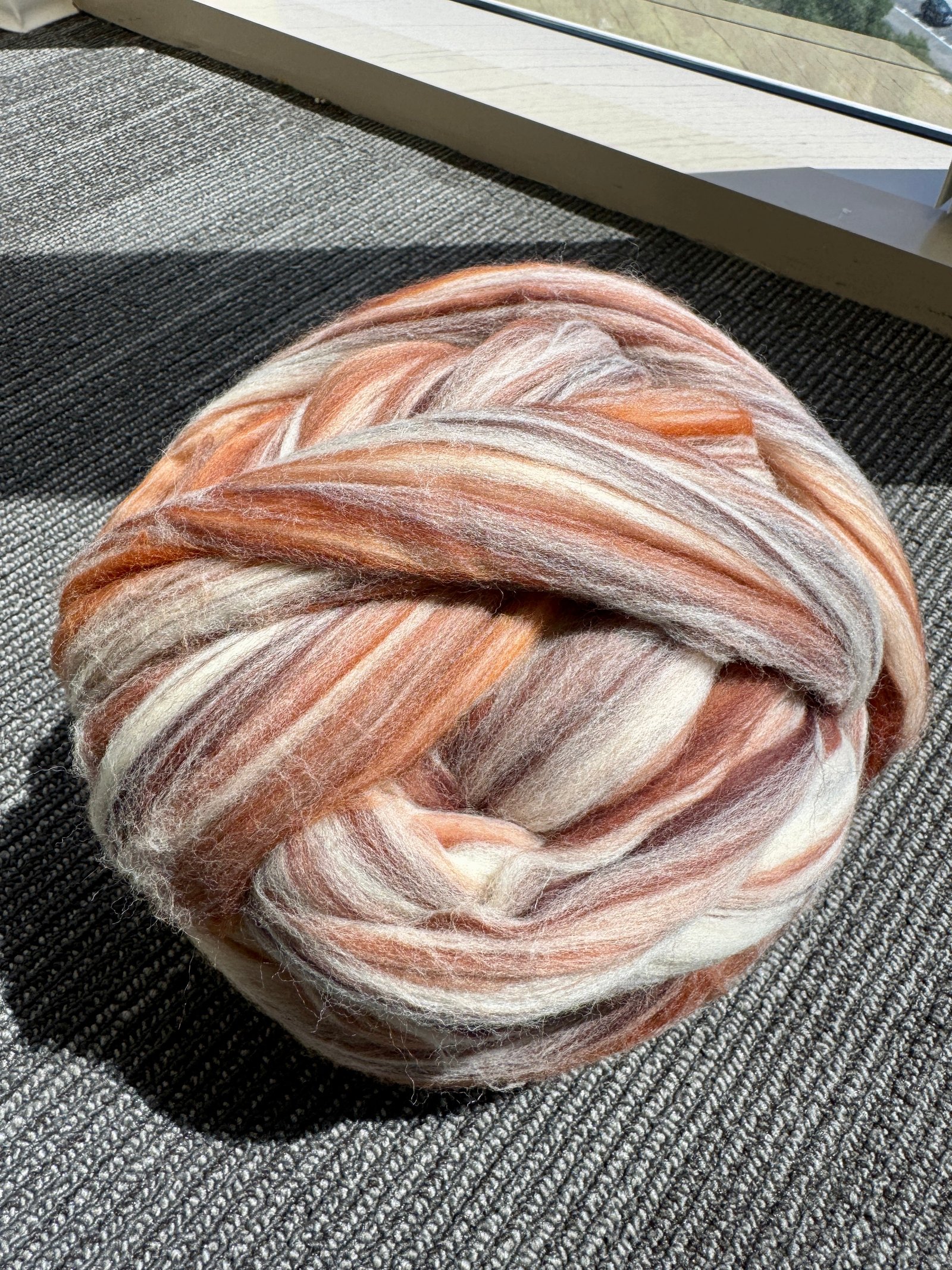 COLOR BLENDS MERINO WOOL ROVING A29 MARLON