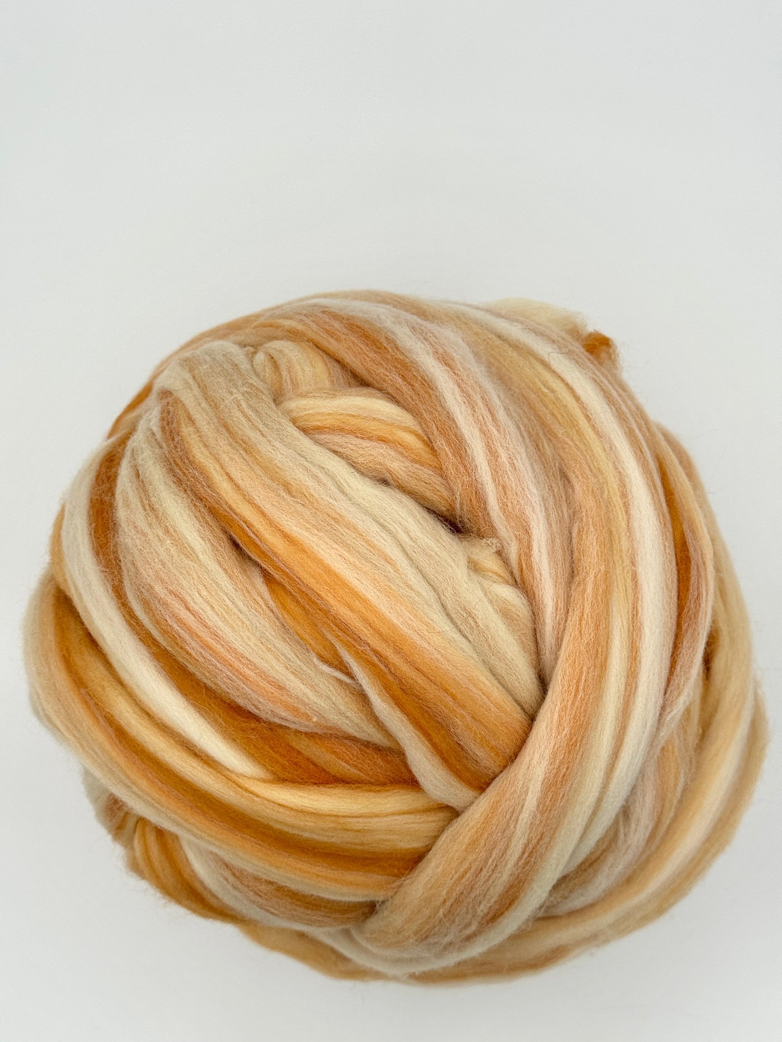 COLOR BLENDS MERINO WOOL ROVING A31 OAK